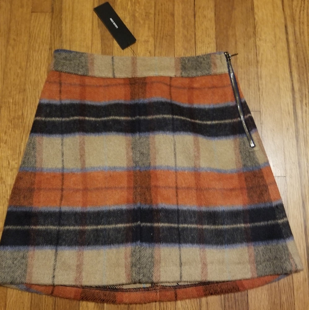 Lulu Plaid Skirt